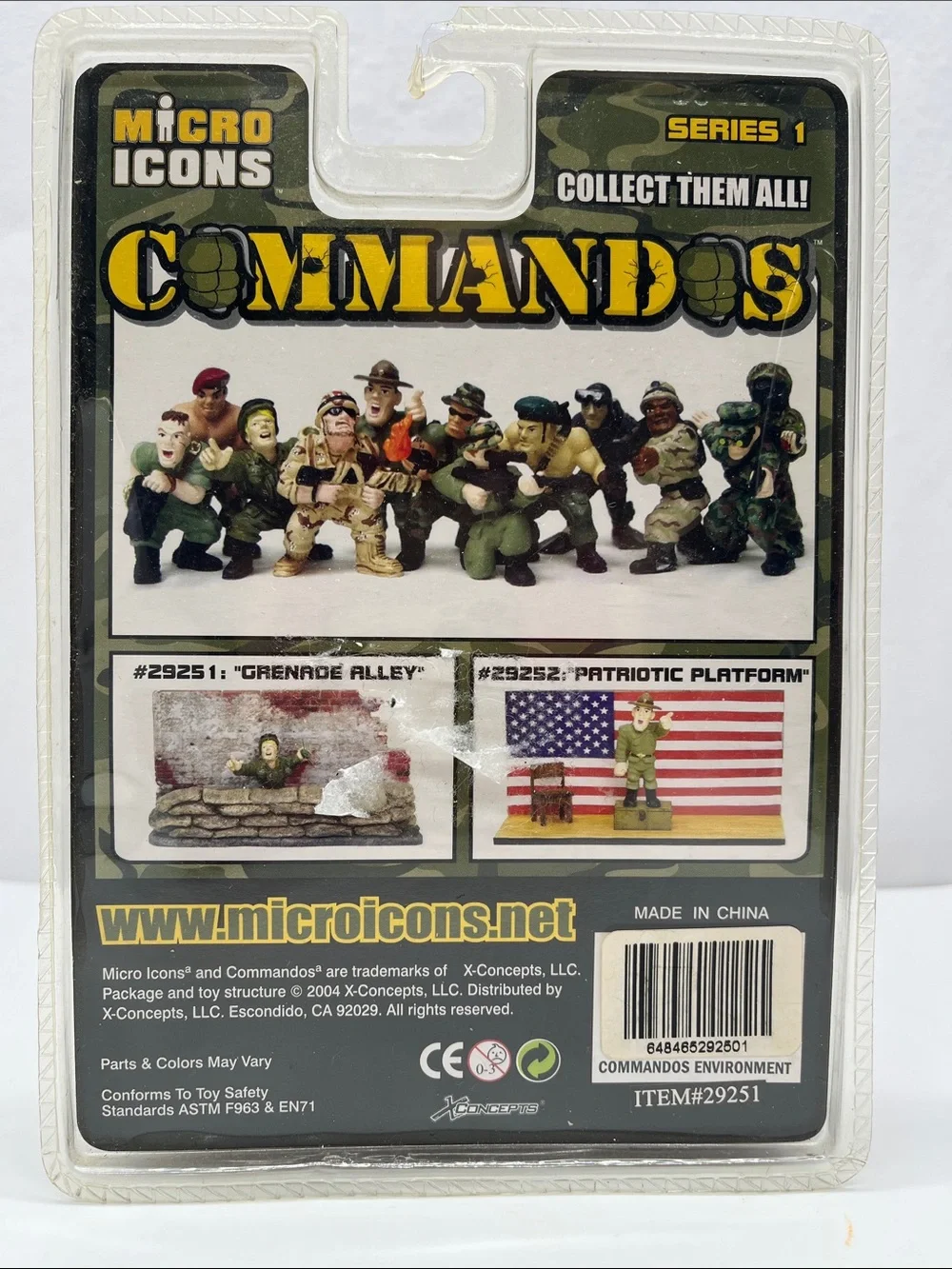 Commando branded decorative